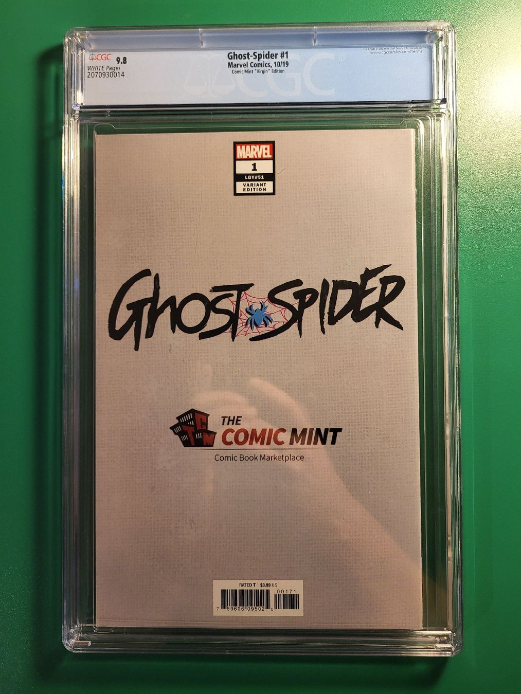 Fumetti: Ghost-Spider #1 - Comic Mint Virgin Edition - CGC 9.8! – Usato da Grindelwald venduto da lego9 3