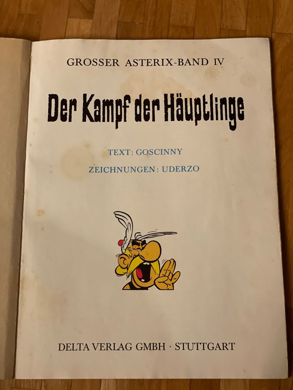Fumetti: Asterix und Obelix - Grosser Asterix Band – Usato da Zürich venduto da Gadgets2020 2