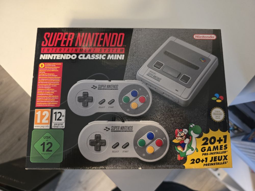 Super Nintendo Classic Mini - Top Zustand OVP (Gebraucht) in Ruggell ...