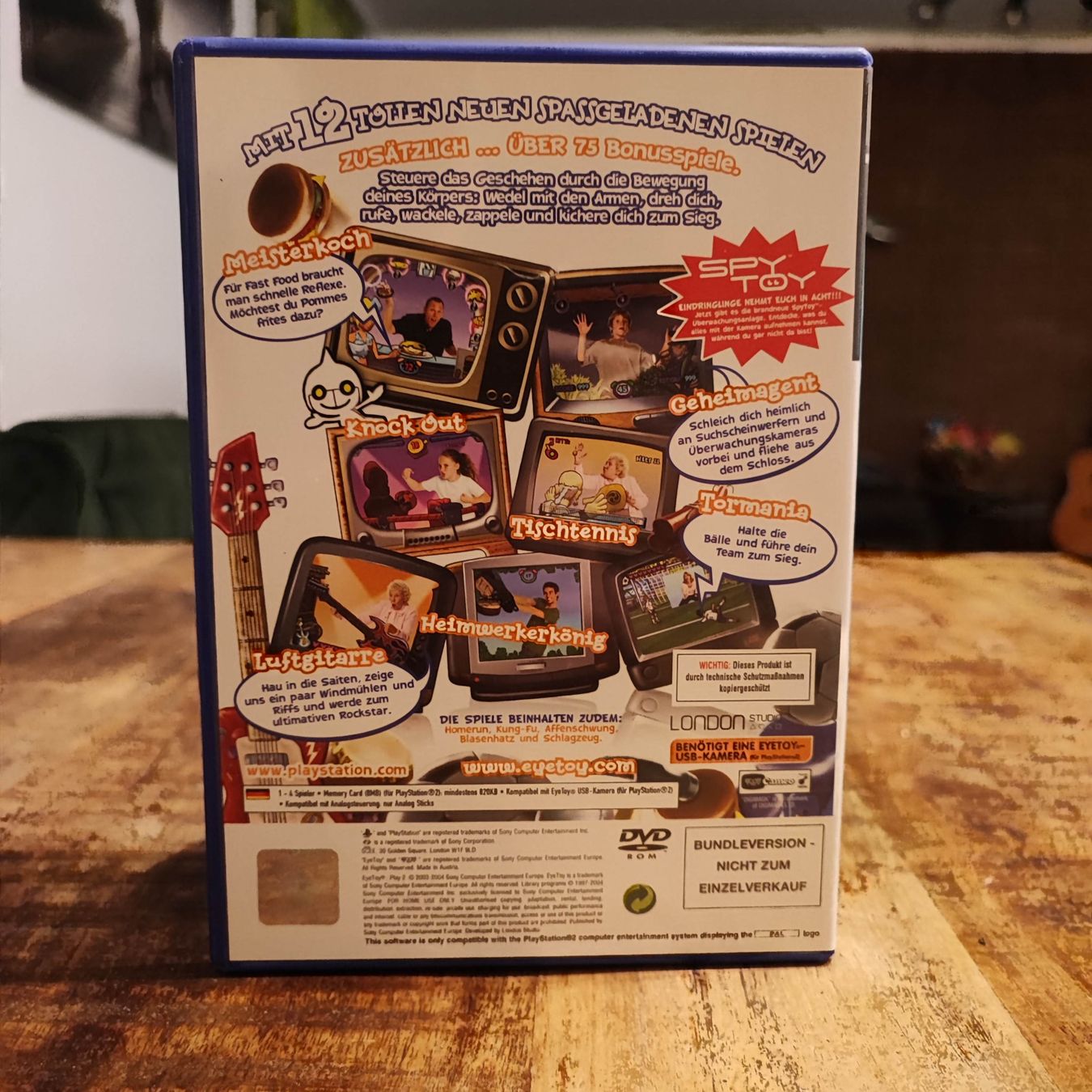 Sony Giochi: EyeToy Play 2 PS2 Spiel Game – Usato da Dübendorf venduto da kb86_MOVIE 1