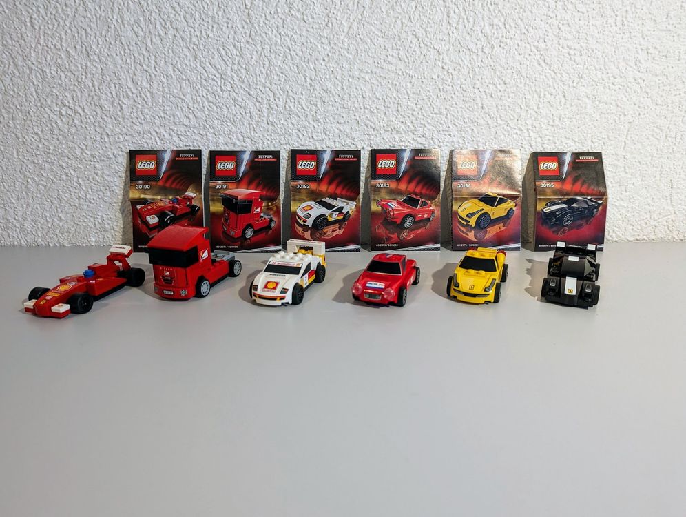 LEGO® Racers Ferrari Shell V-Power Sammlung (6 Sets) | Kaufen auf Ricardo