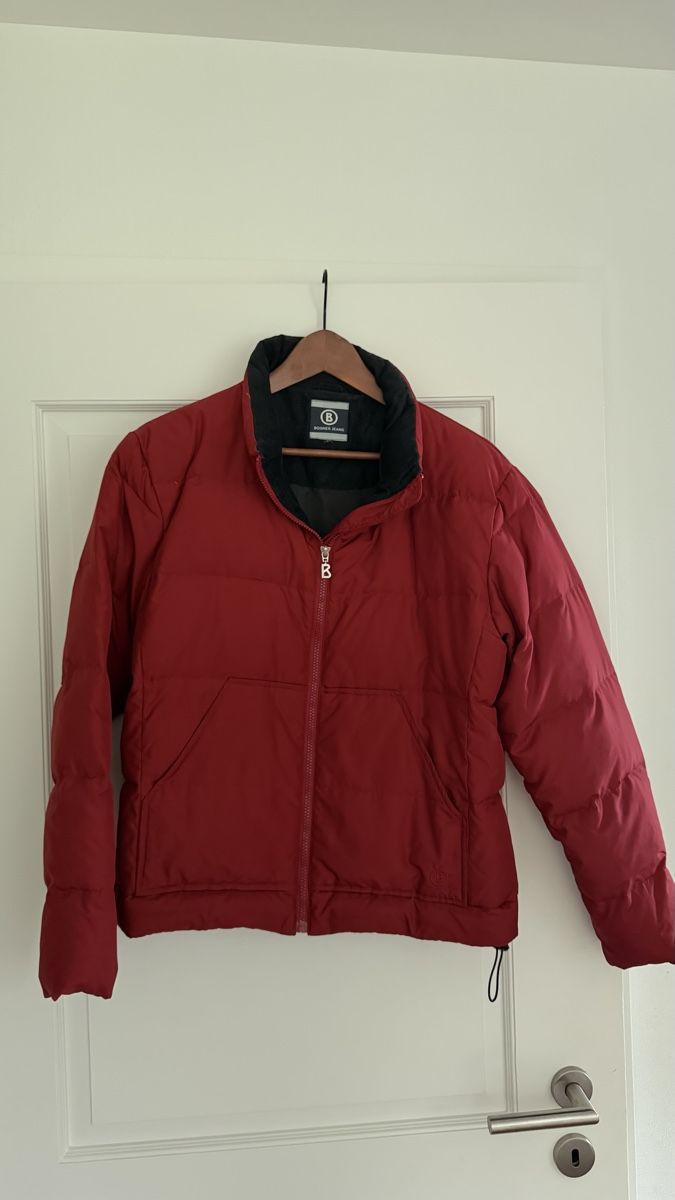Bogner Giacche: Bogner Daunenjacke, bordeauxrot – Usato da Eschenbach SG venduto da MarThu