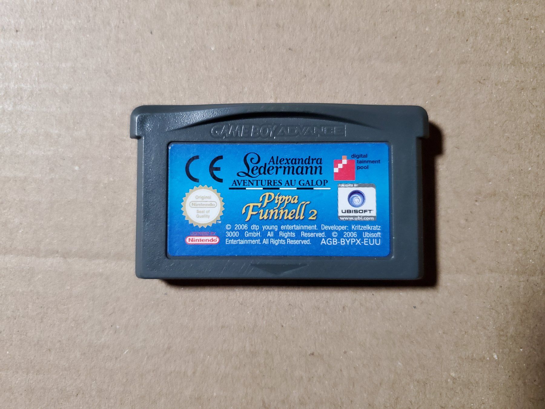 Nintendo Giochi: Alexandra Ledermann Aventures Au Galop GameBoy Advance – Usato da Sion venduto da Audrey2780