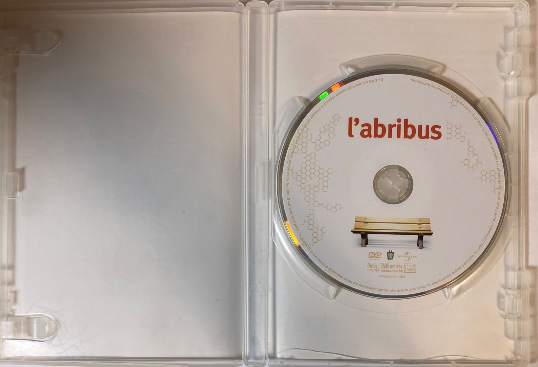 Tutti i DVDs: PHILIPPE ELNO / FLORENCE FORESTI - L'ABRIBUS – Usato da Poliez-Pittet venduto da Newtown-Records 4