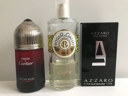 Parfum Set Herren - Cartier, Azzaro, Roger & Gallet