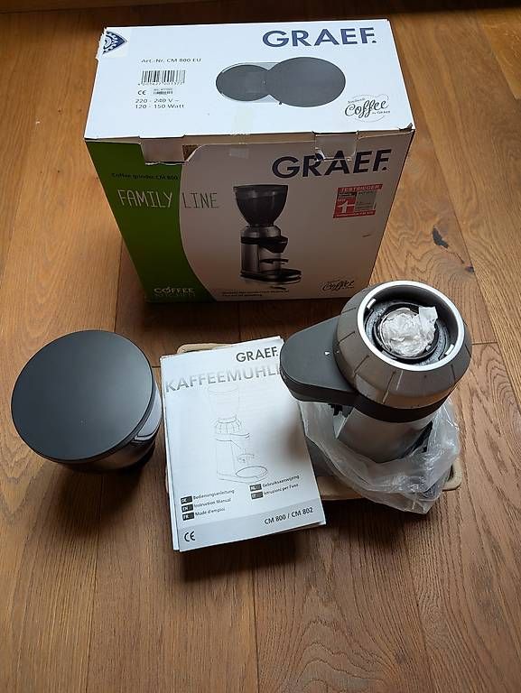 Elettrodomestici da cucina: Kaffemühle Graef CM 800 – Usato da Olten venduto da nijenni