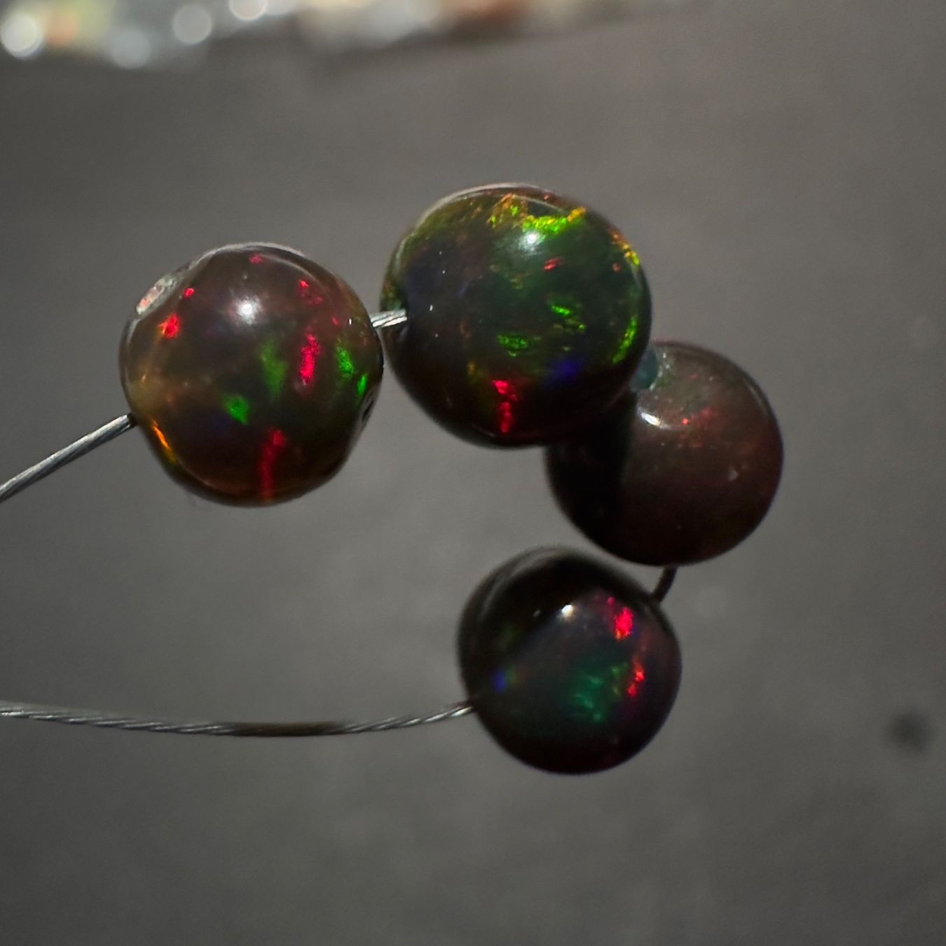 Pietre preziose: 2.97 ct - Natural Ethiopian Opal Beads - 4 Pcs – Nuovo (secondo la descrizione) da Zürich venduto da Yoohooz 3