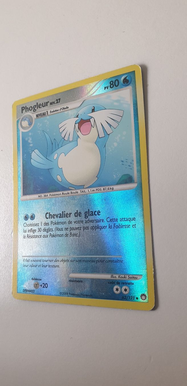Pokémon Carte collezionabili: Pokemon Phogleur 62/123 Holo – Usato da St-Sulpice VD venduto da Miwix 1