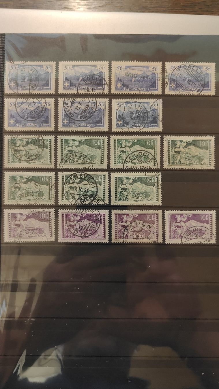 Tutti i francobolli: Super Sammlung Altschweiz  – Usato da Riniken venduto da ChriguG75 4