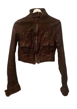Dolce & Gabbana Biker Lederjacke Vintage