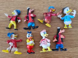 Antike Walt Disney Dagobert & Donald Duck Scrooge Figuren