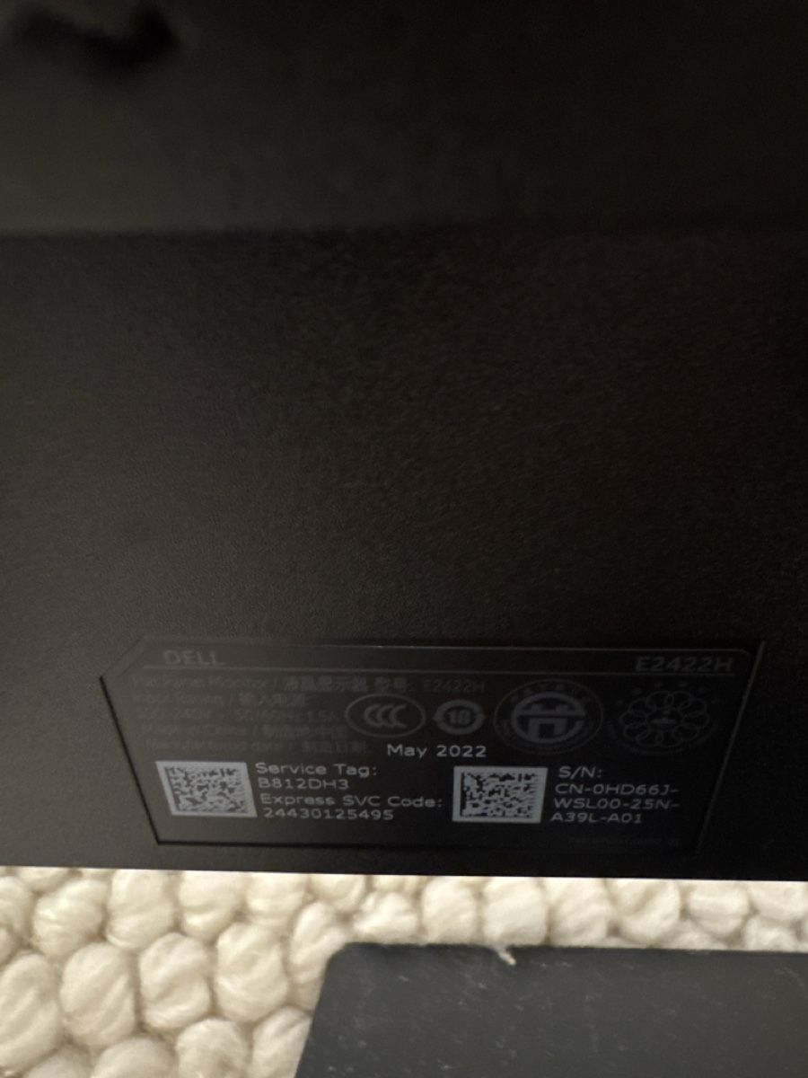 Dell E2422H 24-Inch Full HD Monitor - Like New Condition (Gebraucht) in ...