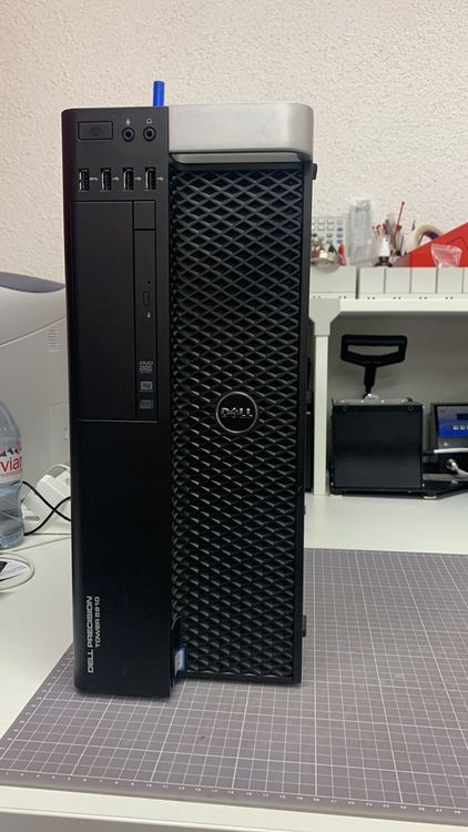 Ordinateur Dell Precision T5810 Occasion - Xeon E5, 32 Go RAM, SSD 500 Go + HDD 1 To - Bon état