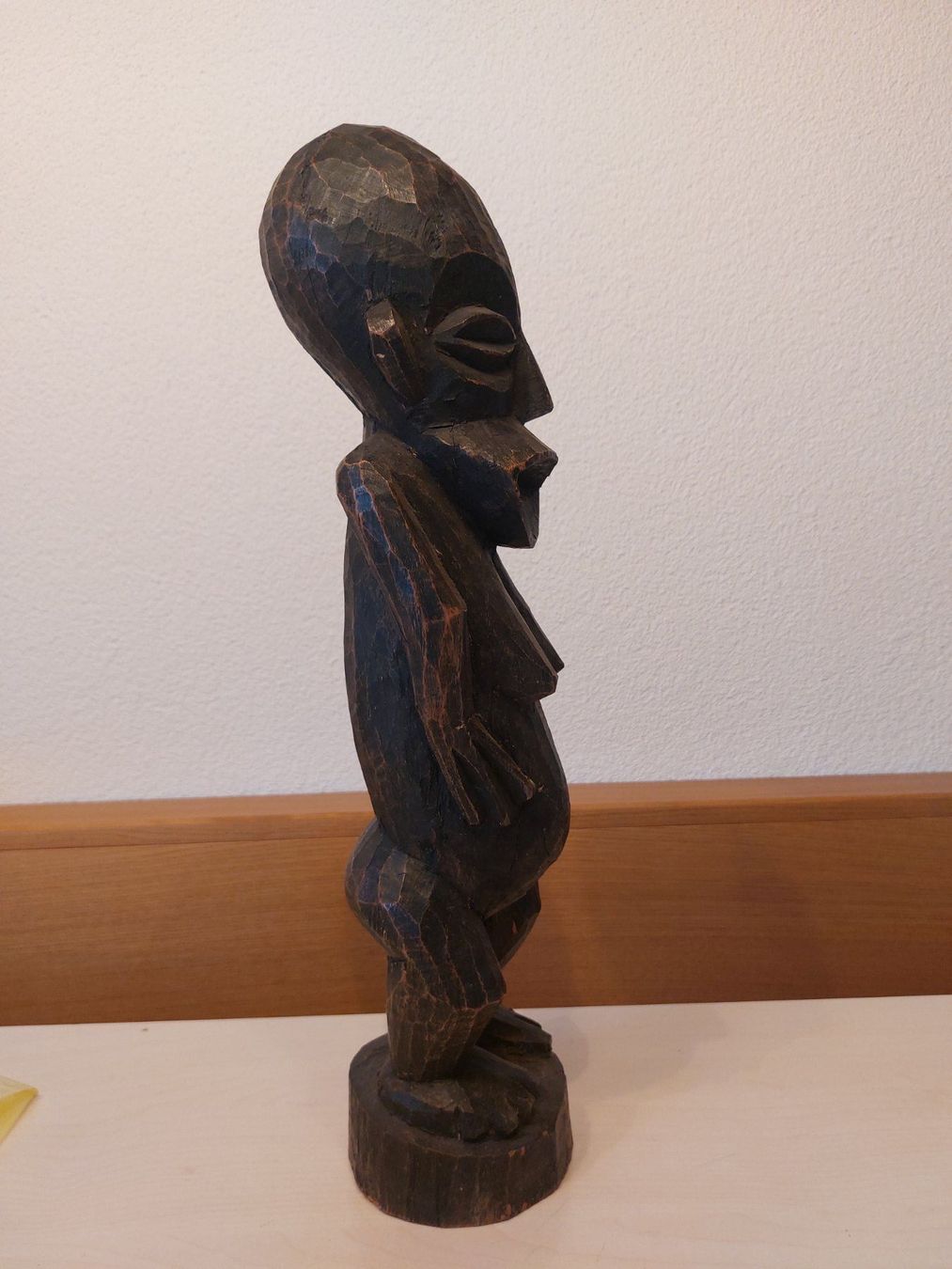 Sculture & Statue: Deko Holzfigur, geschnitzt, Affenfigurine Bulu, 48cm – Usato da Heerbrugg venduto da Sonytime 2