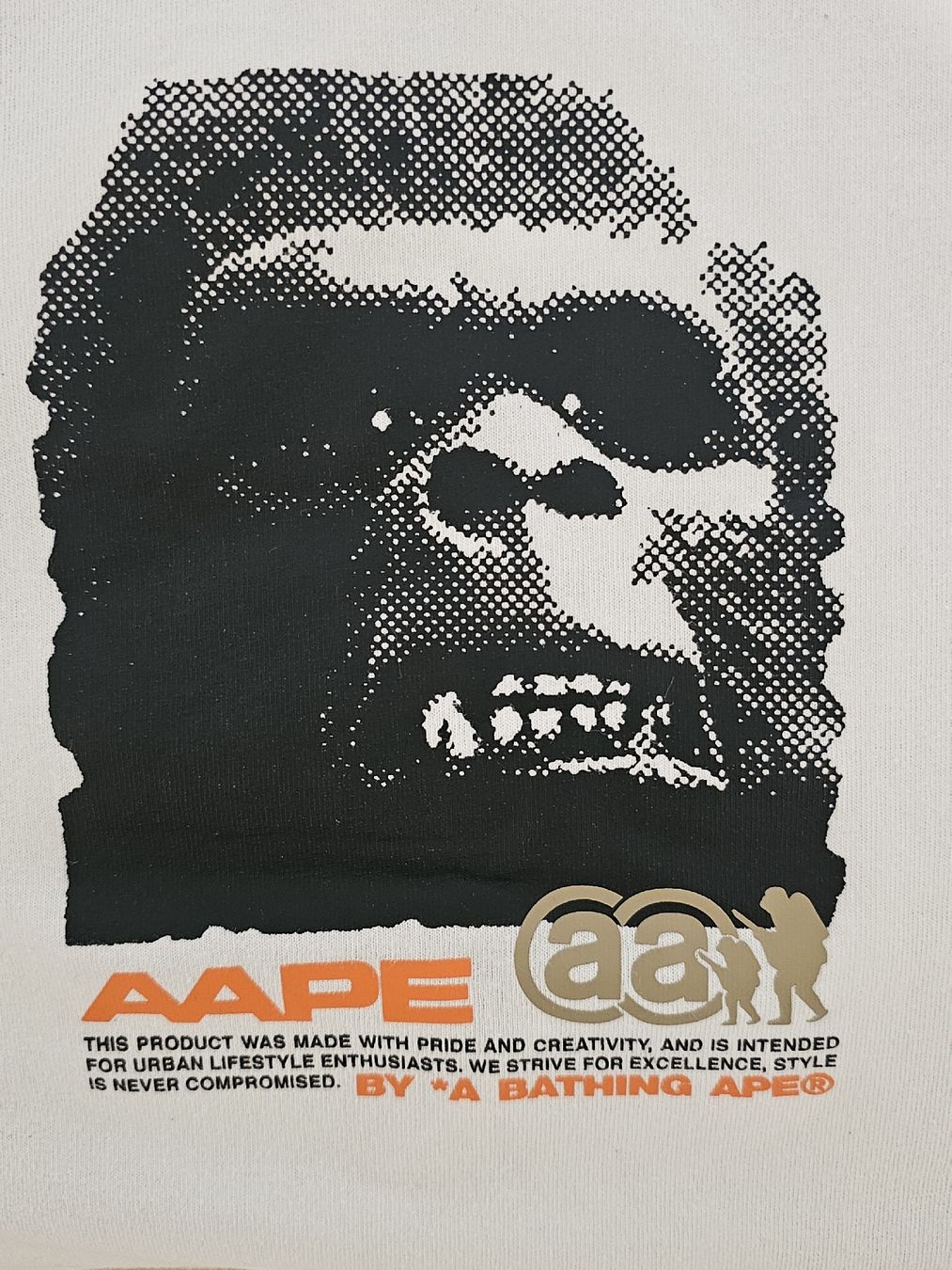 Bape T-shirt: Tshirt Aape ( Bape ) L – Nuovo (secondo la descrizione) da Pully venduto da RandomZero 2