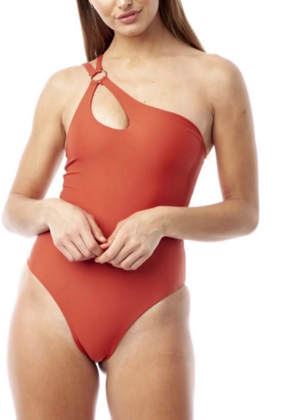 Badekleider & Bikinis: Eleganter Badeanzug (M) rust – Neu (gemäss Beschreibung) aus Jona von Susysu