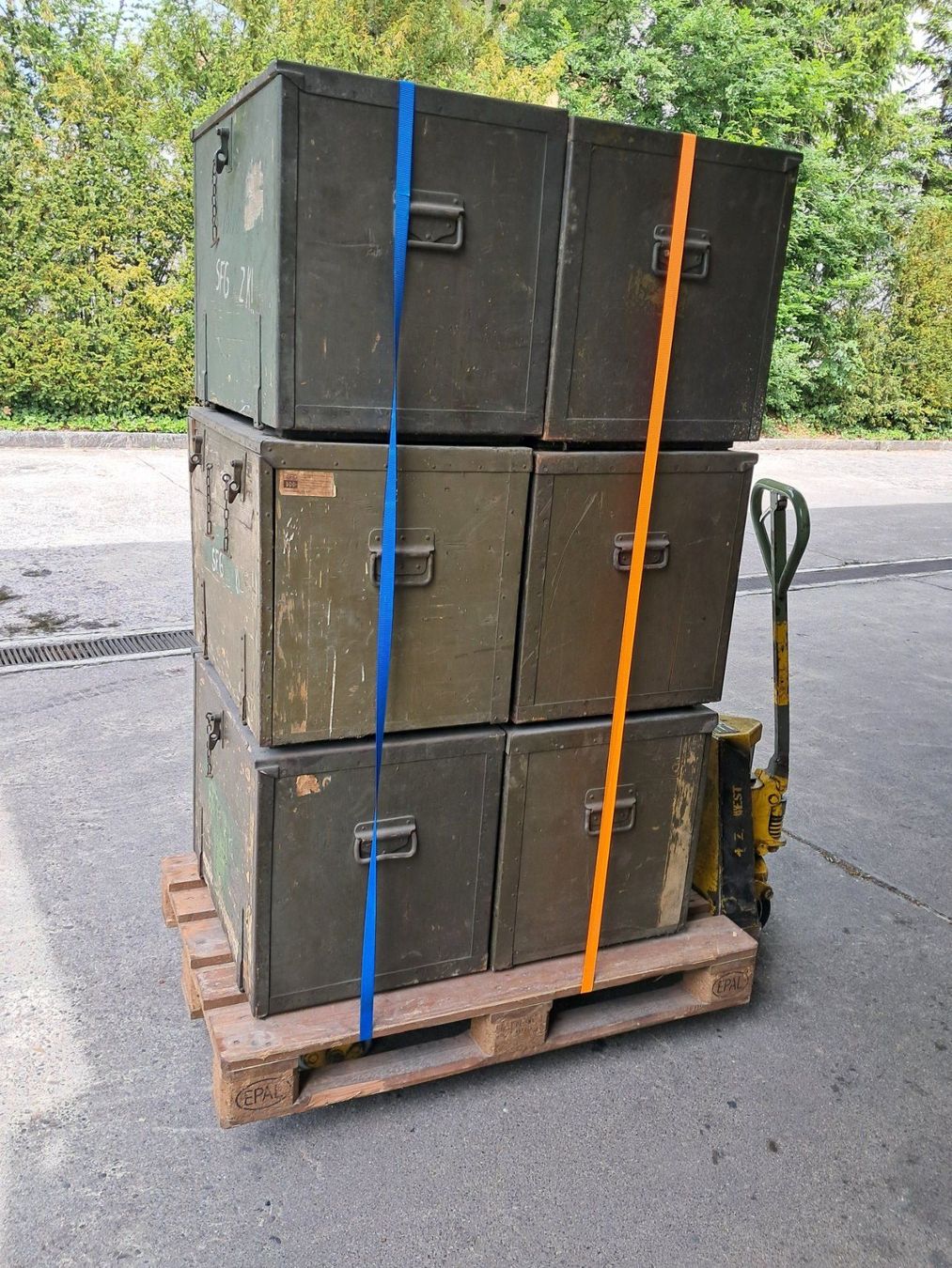 Casse di trasporto: 1x Militärkiste – Usato da Cham venduto da Danv40 1