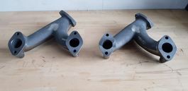 Oldtimer Alvis Auslasskrümmer / exhaust manifolds (NOS)