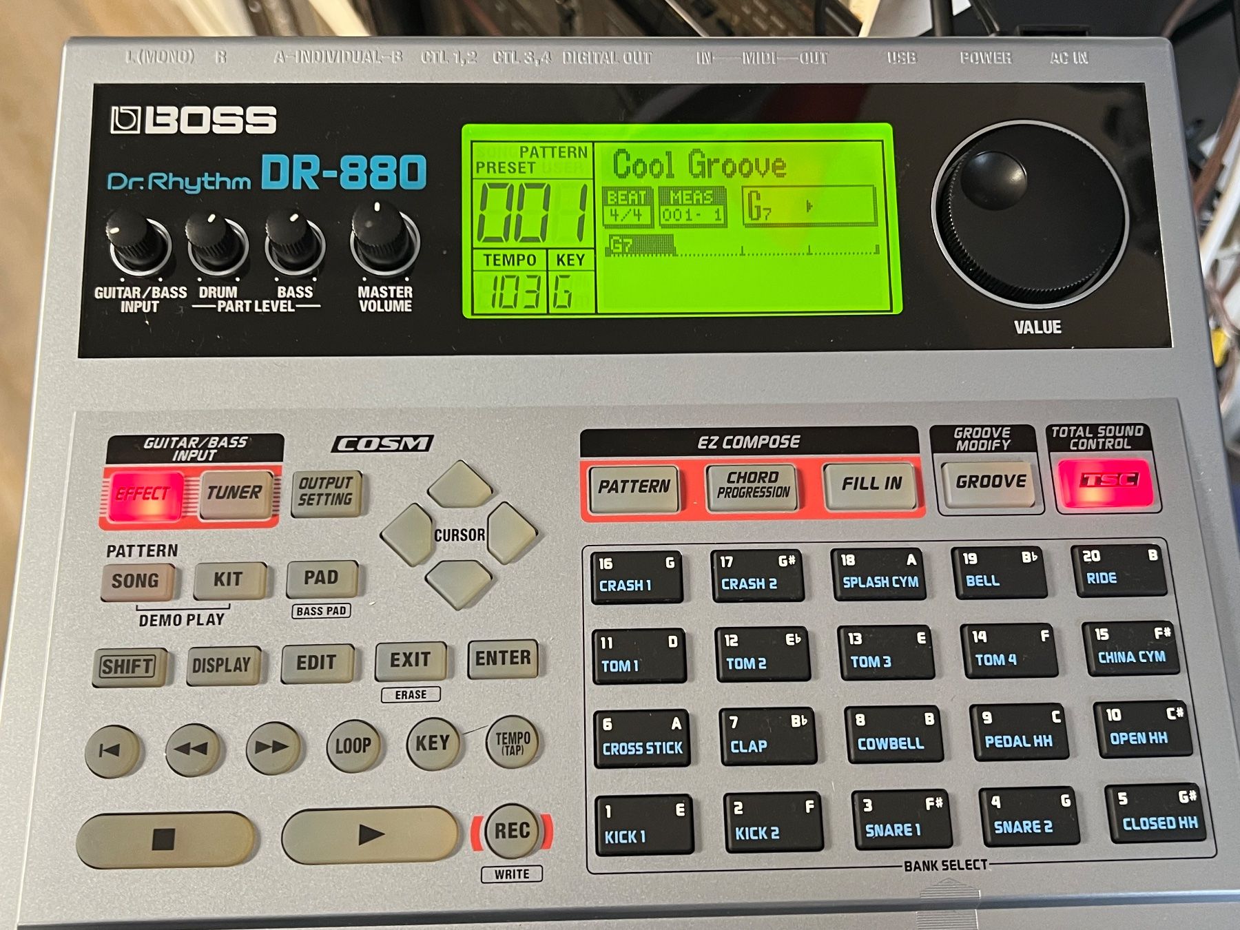 Boss DR-880 Dr. Rhythm Drum Machine - Top Zustand! (Gebraucht) in ...