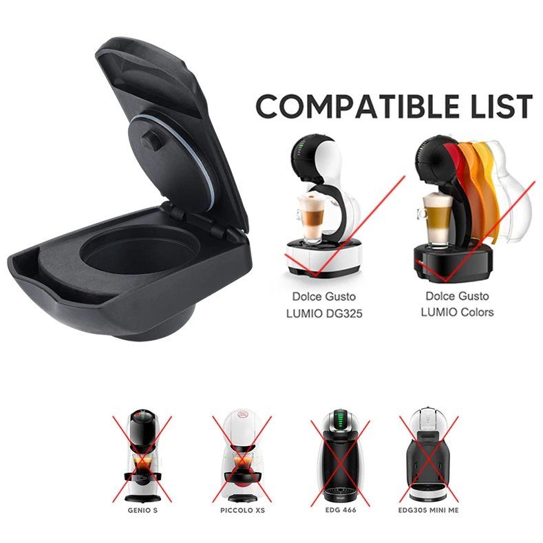 De'Longhi Macchine per caffè & Macchine per espresso: Kaffee Pulver Adapter Dolce Gusto LUMIO – Nuovo e nell'imballaggio originale da Romanshorn venduto da pfimex 3
