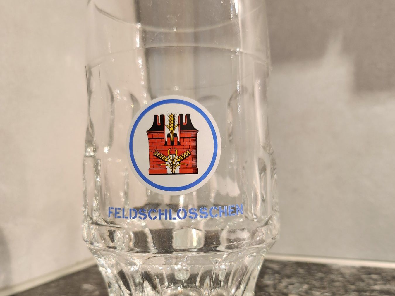 Feldschlösschen Bicchieri: Chope Feldschlösschen Bier – Usato da Sierre venduto da Lys1954