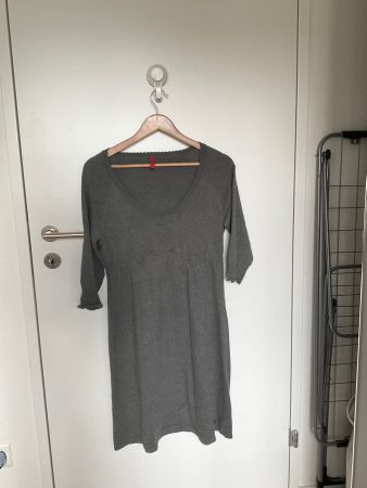 Wollkleid von S.Oliver in Grau, Gr. L