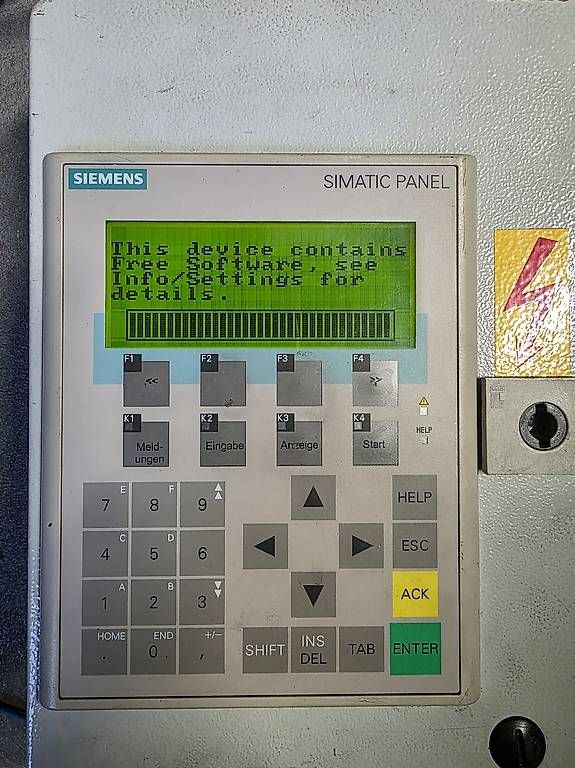 Siemens Elektronikbauteile: Siemens SIMATIC OP77A Operator Panel - funktionsfähig – Gebraucht aus Gelterkinden von patriks4