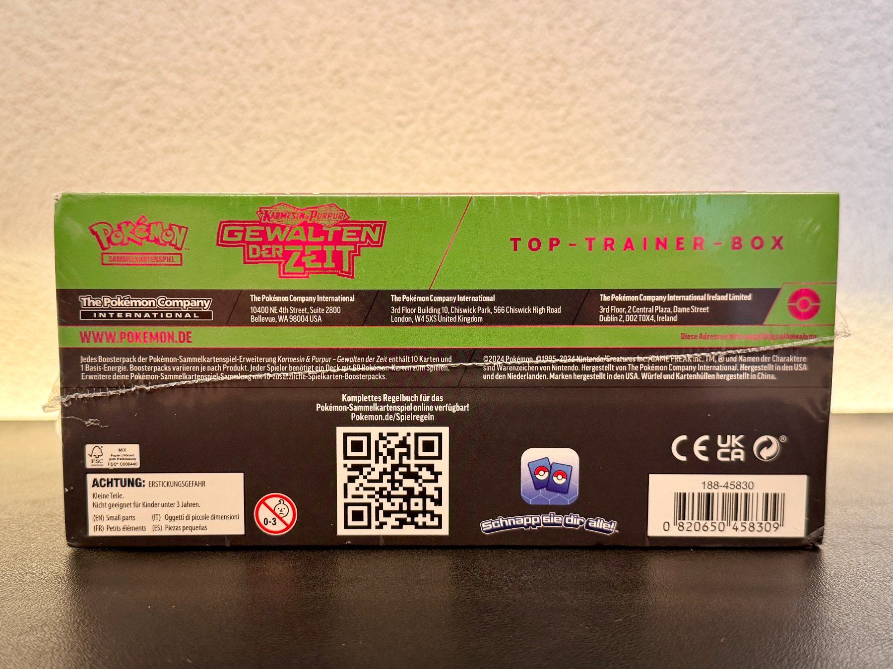 Pokémon Sammelbilder & Trading cards: Pokémon Gewalten der Zeit ETB Eisenblatt DE – Neu (gemäss Beschreibung) aus Schlatt TG von catch_up 7