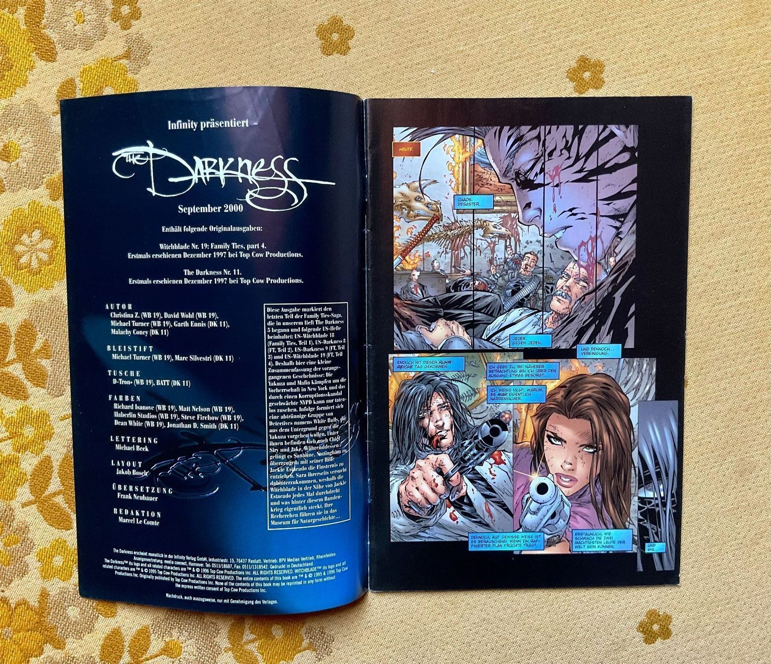 Comics: The Darkness Heft Nr 7 von 2000 – Gebraucht aus Endingen von nathan05 1