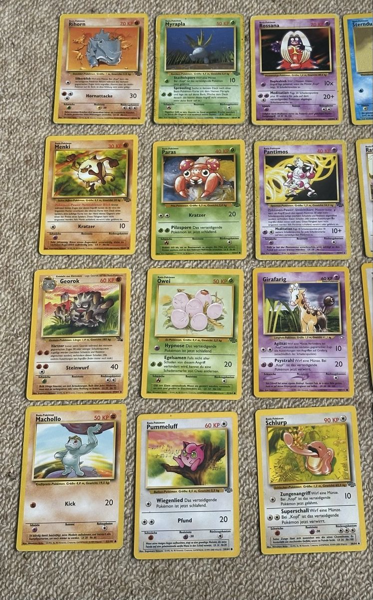 Pokémon Carte collezionabili: Pokemon Karte Base Set  – Usato da Kleindöttingen venduto da DalasZeitreise 2