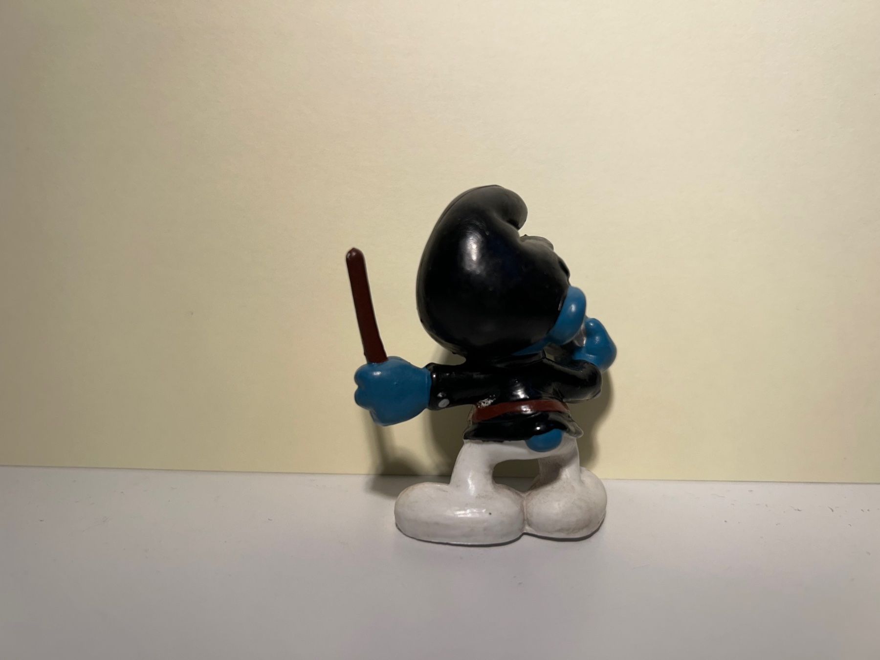 Schleich Statuette: Schlumpf Polizist – Usato da Bern venduto da Calimero1600 1