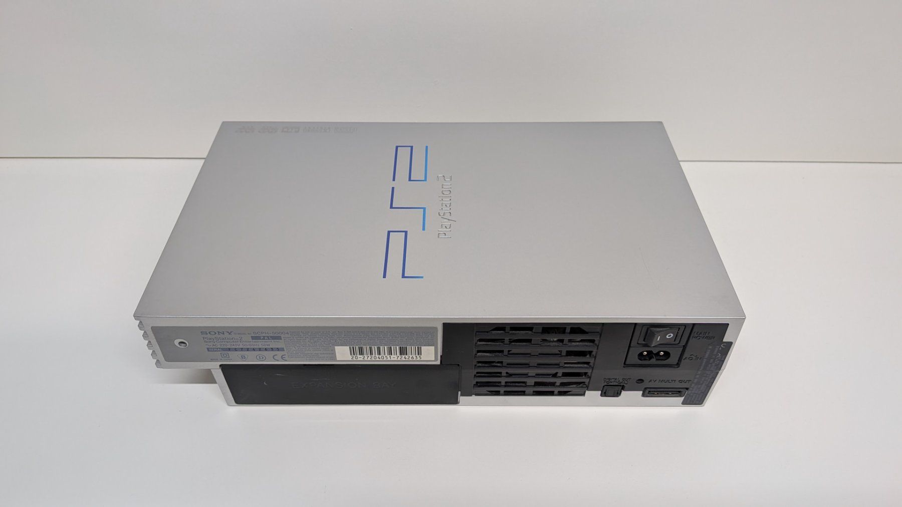 Sony Console: PlayStation 2 Fat Silver mit 2 Controller ORIGINAL – Usato da Menziken venduto da mame18 4