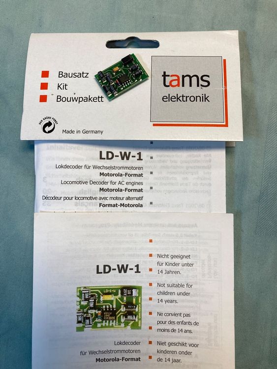 Tams LD-W-1 Lokdecoder (Neu (gemäss Beschreibung)) in Sarnen für CHF 10 ...