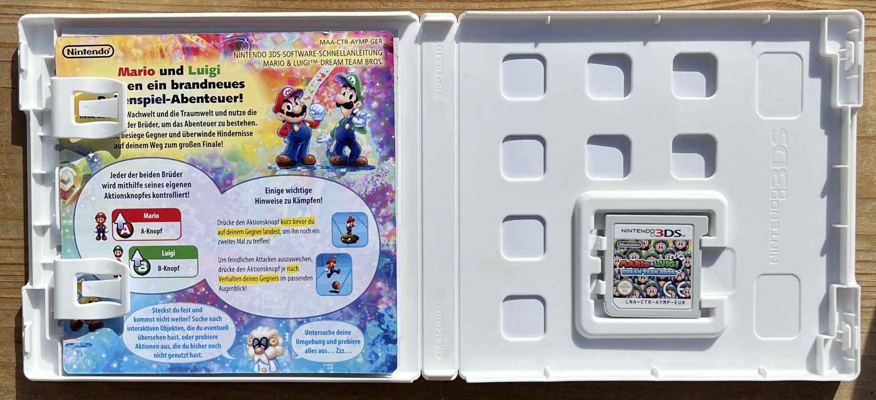 Nintendo Spiele: Mario & Luigi Dream Team Bros. Nintendo 3DS – Gebraucht aus Dornach von Deco89 2