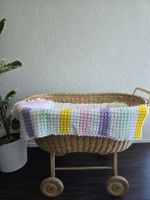 Handgefertigt Babydecke 