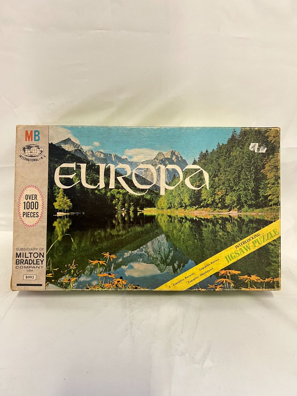 Puzzle: MB Puzzle, Europa, 1000+ Teile – Usato da Zürich venduto da Drahtzug