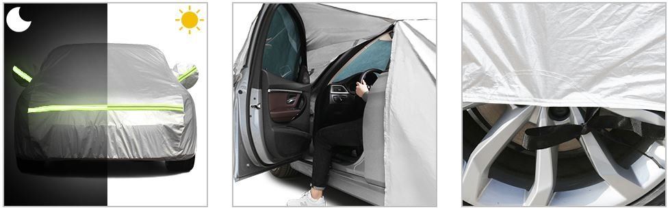 Coperture: Auto Abdeckplane Schrägheck, Autoabdeckung, Autohülle Garage – Nuovo e nell'imballaggio originale da Zürich venduto da MueDes 7