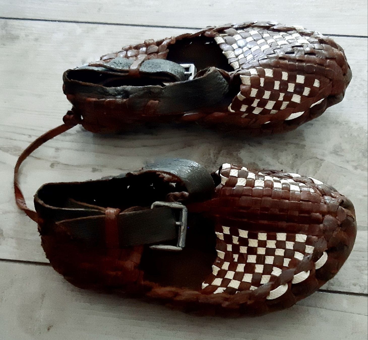 Chaussures garçon: Opanke  -  Opanka  -  Opanci  -  Deko  -  vintage – D'occasion à Tagelswangen par BrigittaC01 4