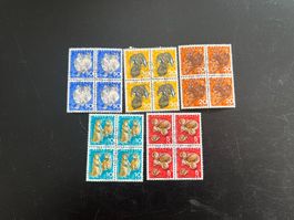 1965  Pro Juventute Viererblock FDC   (5477)