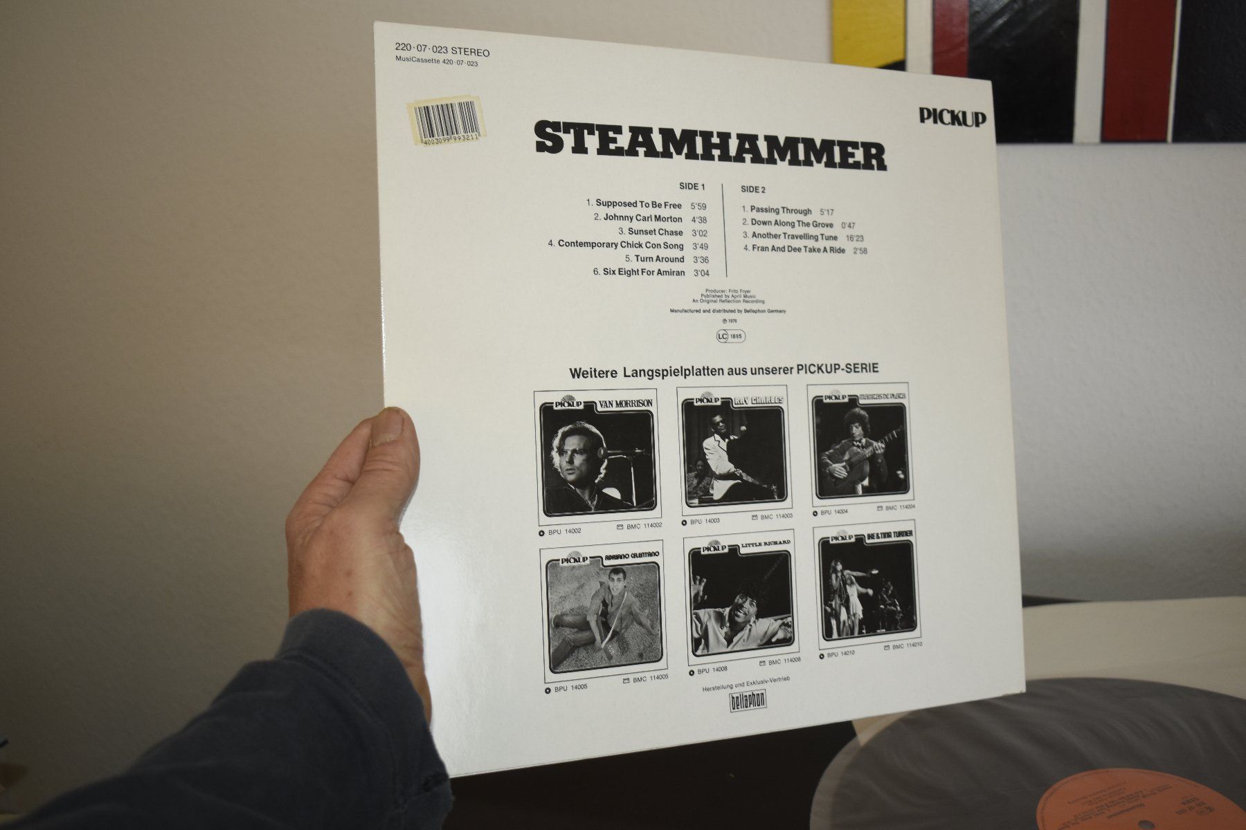 Dischi in vinile: STEAMHAMMER same Germany VG++/EXELLENT PLUS – Usato da Pfaffhausen venduto da mono_rec 3