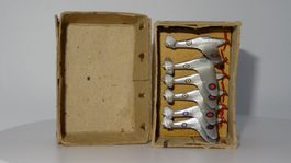 Dinky Toys 62S, Hawker Hurricane, Guss, 6 Stück, Vintage