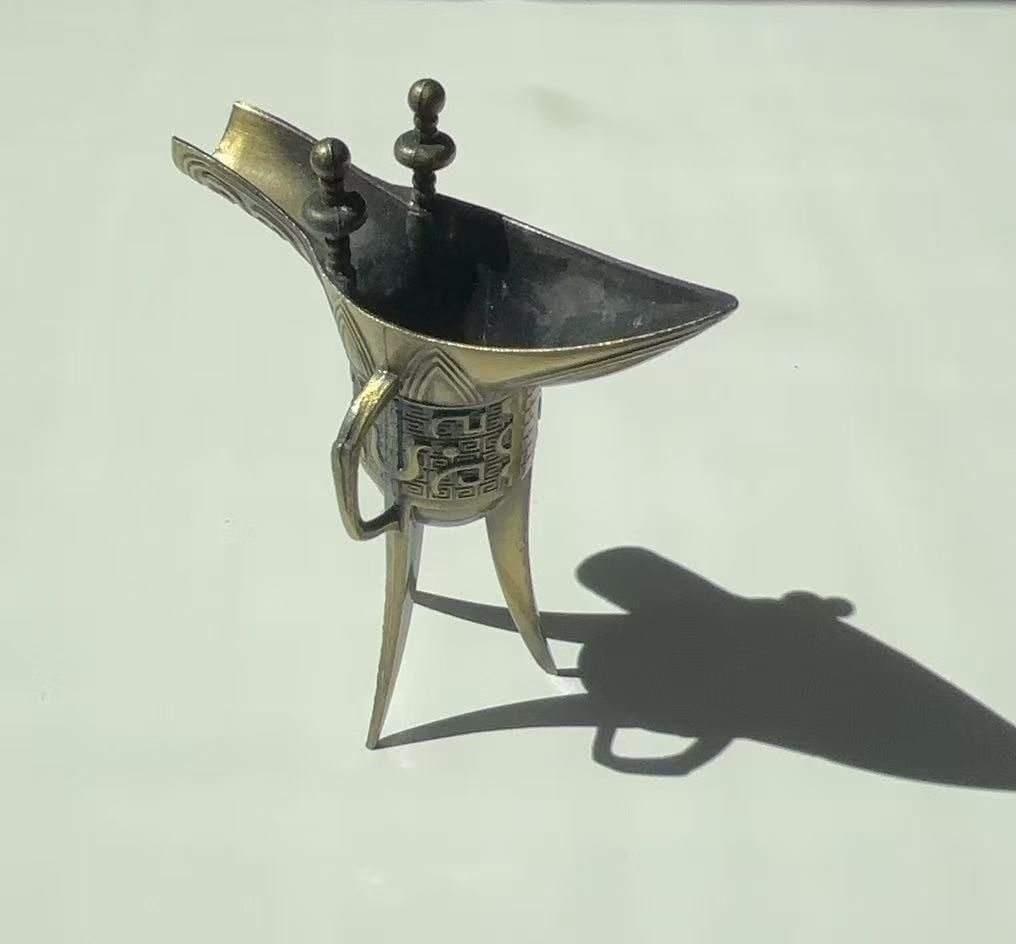Tutte le decorazioni: Chinesischer Bronze Kelch im Antikstil – Nuovo (secondo la descrizione) da Niederweningen venduto da zw4_s78j