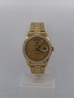 Rolex Day-Date Gelbgold 18K mit Dia. - 18038