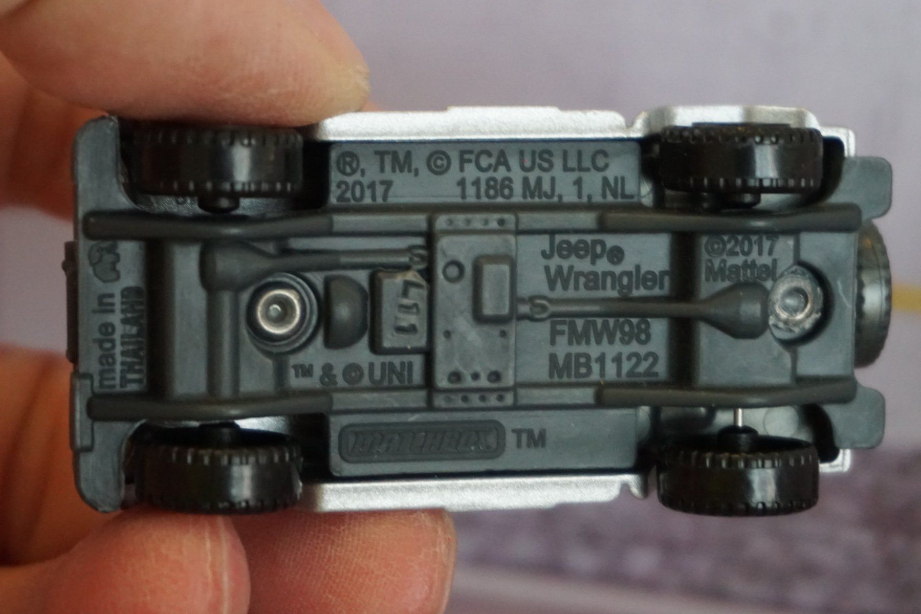 Matchbox Modellini d'auto: Matchbox Jeep Wrangler 4x4 TOP !!!!!!!!! – Usato da Reiden venduto da Doppeldecker69 5