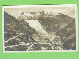 Grimsel- und Furkastrasse, Gletsch, Rhonegletscher,