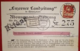 Luzerner Landzeitung Ganzsache