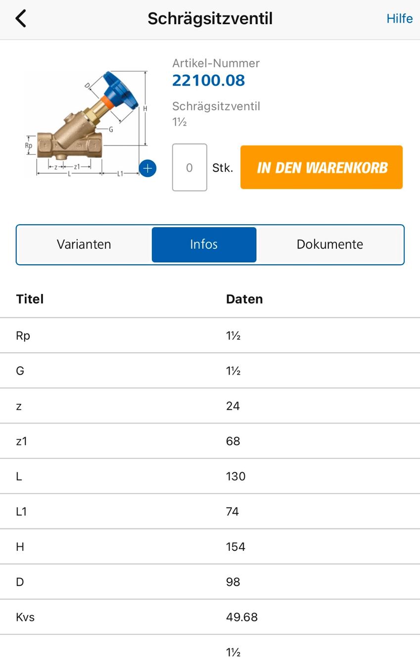 Rubinetteria: Schrägsitzventil 1 1/2 Zoll – Usato da Niedergösgen venduto da elromano74 3