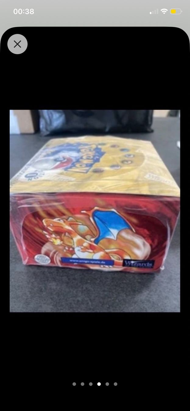 Cartoline: Pokemon Base Set Booster Box sealed - 1. Edition! – Nuovo e nell'imballaggio originale da Jegenstorf venduto da amor87 2