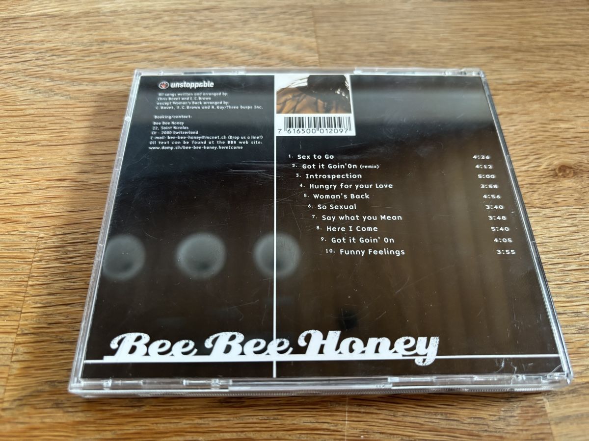 CD: Bee Bee Honey - Here I Come - CD – Usato da Gebenstorf venduto da pas_9p6b 1