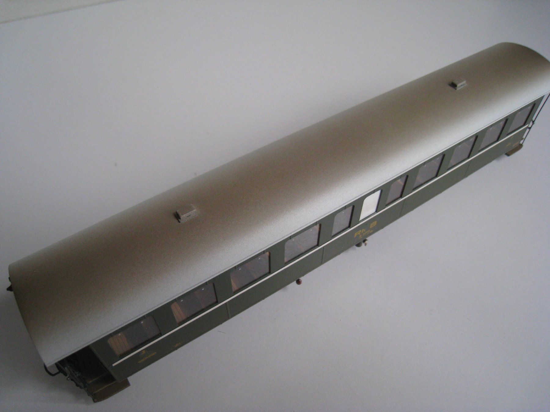 Ferro-suisse Modellini di ferrovie: Ferro Suisse, Rhb B4i 2279 oder 2275, offene Plattform – Usato da Buchs ZH venduto da swiss-train 4